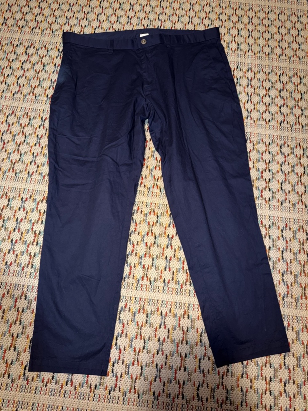 Fabletics Men's Navy Slim Chino Pants